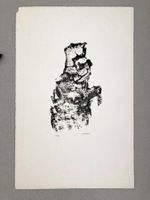 HENRI MICHAUX - COMPOSITION - LITHOGRAPHIE - 1974