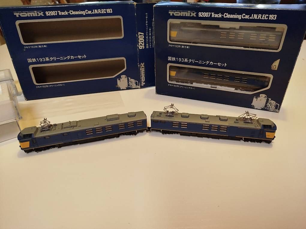 Modelleisenbahnen: TOMIX Track Cleaning Car Réf. 92007 Échelle N – Gebraucht aus Laconnex von Alarman