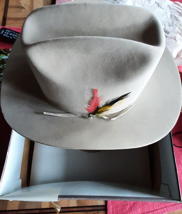 Stetson Annville Leder Westernhut Herren - Echtlederhut Cowboyhut