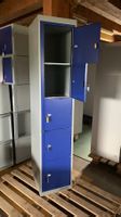 Garderobenschrank Spind, Metall, 5-türig, abschliessbar
