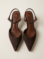 Escarpins en daim Zara