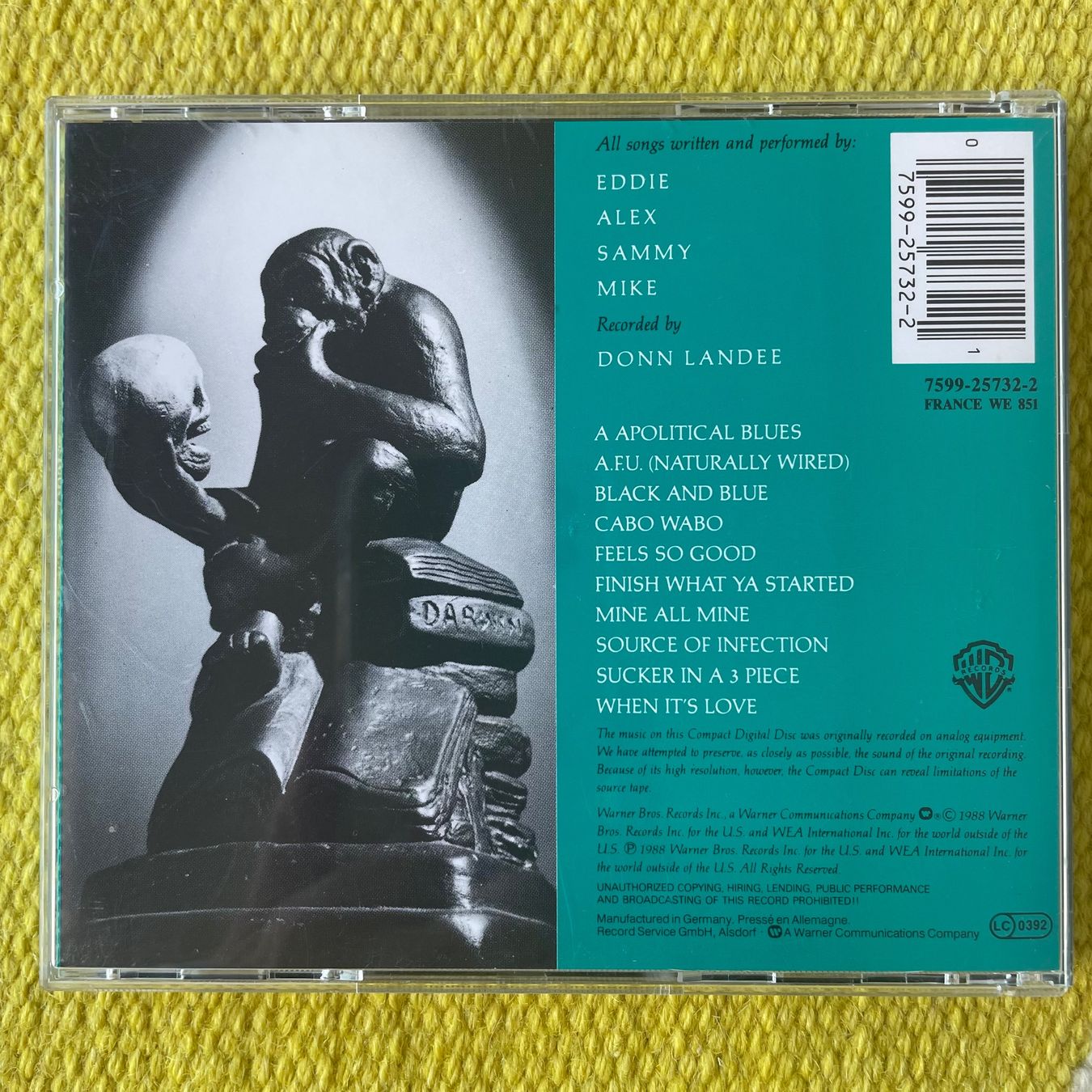 CDs: VAN HALEN-OU812 – Gebraucht aus Rorschacherberg von CD-Roli 1