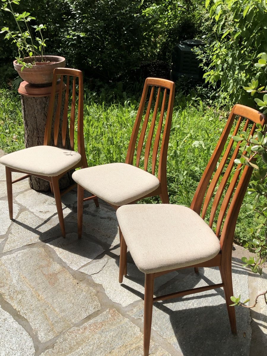 Stühle: Teak Holzstühle Vintage – Gebraucht aus Dornach von ConstanzeElisabeth