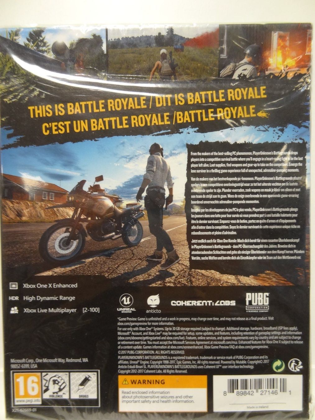 Microsoft Spiele: PUBG Xbox One Game Preview Edition Neu/Versiegelt – Neu und originalverpackt aus luzern von musicandart 1
