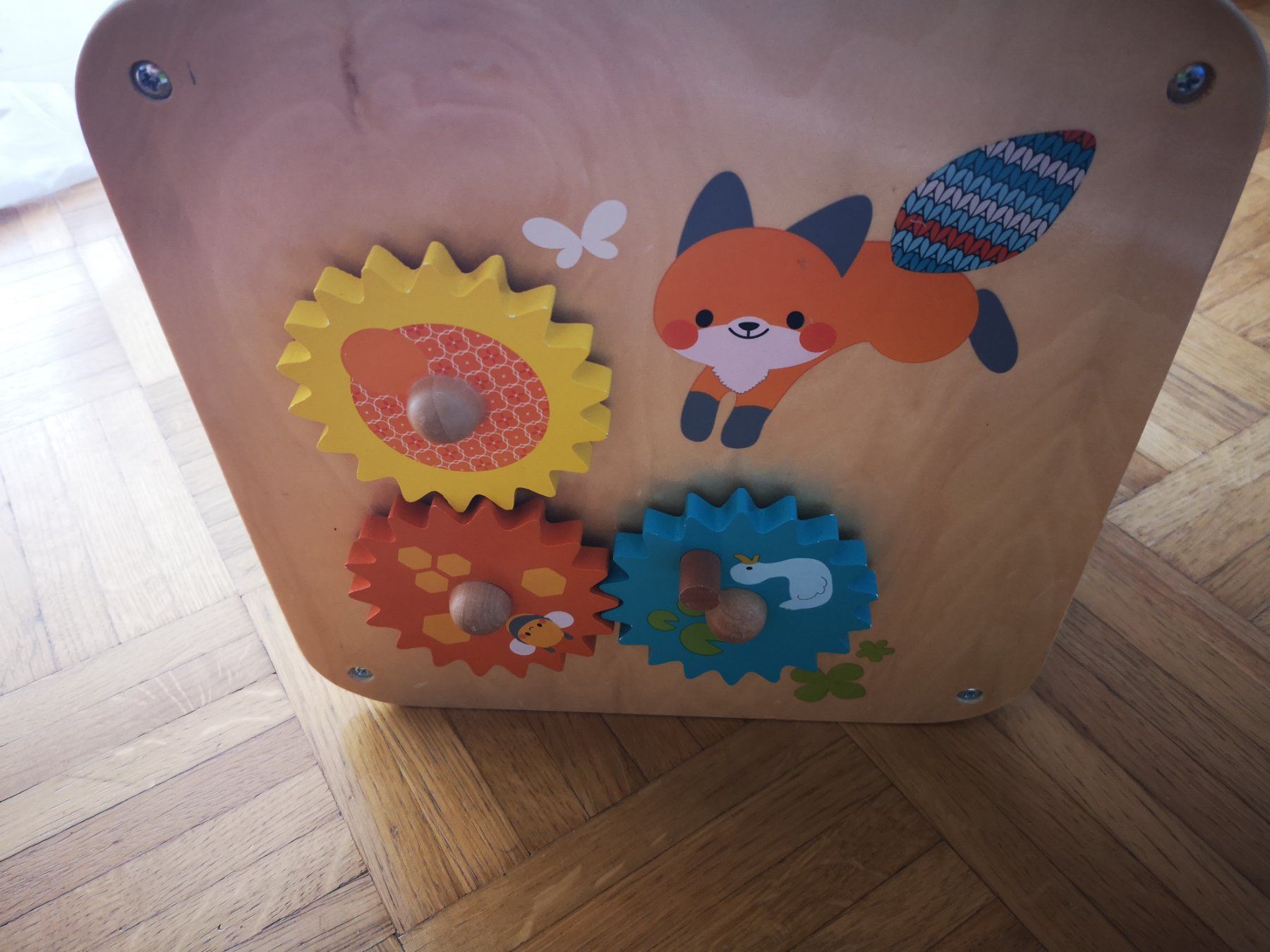 Spielzeuge: Motorikwürfel Tiere, Tafel / Cube activités animaux – Gebraucht aus Onex von Genevois85 1