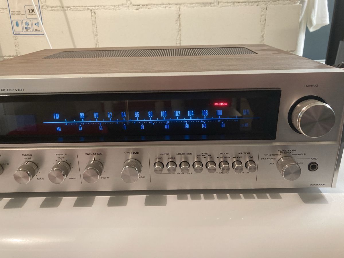 Sanyo Receiver: Sanyo DCX 8000K Receiver Kult – Defekt aus Lenzburg von HanspeterT 2