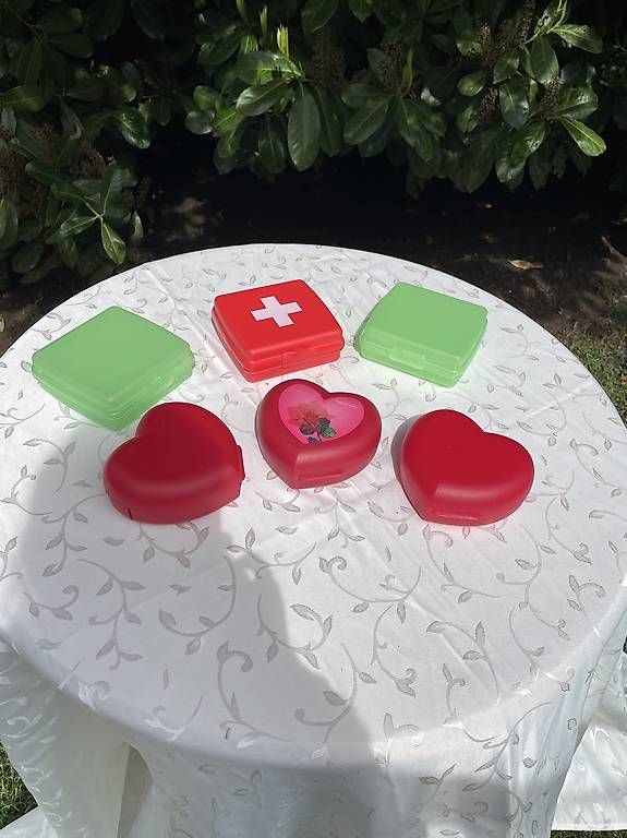 Contenitori & Simili: Tupperware Mini Boxen  verschiedene Designs   – Usato da Künten venduto da Gubapri