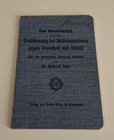 Versicherung Militärpersonen, Dr. Benz, 1901