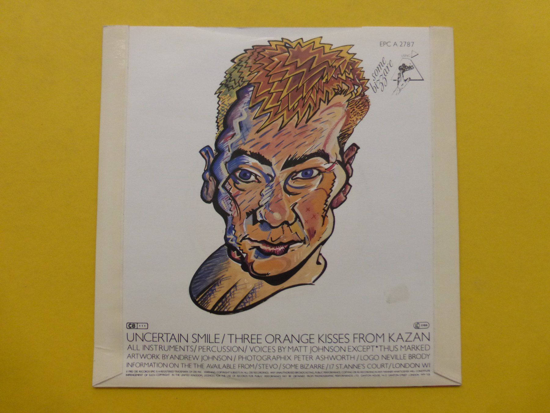 Dischi in vinile: The The – Uncertain Smile – Usato da Zürich venduto da Swiss57 1