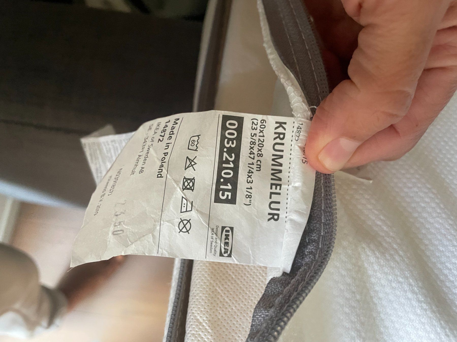 Ikea Materassi: Krummelur ikea mattress for children bed – Usato da Zürich venduto da fsg_pjy7 1