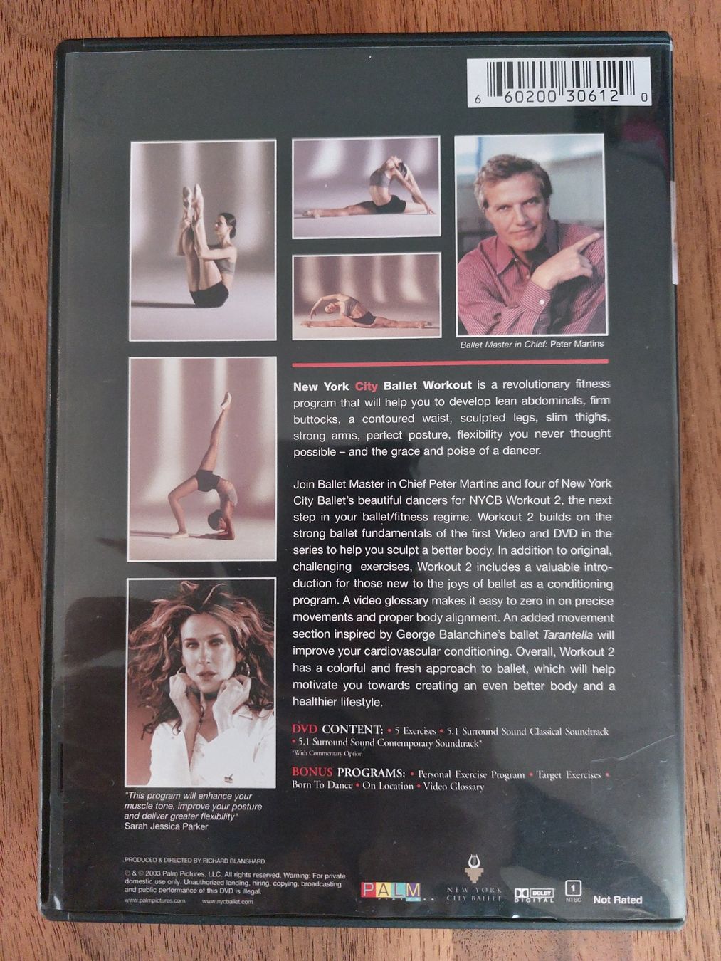 Tutti i DVDs: DVD - New York City Ballet Workout 2 – Usato da Rheinfelden venduto da FilmAuktion 1