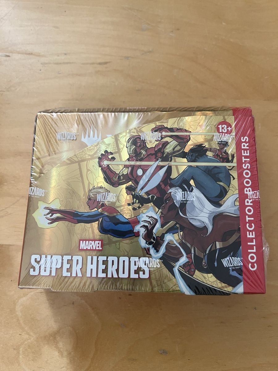 Magic The Gathering Carte collezionabili: Marvel Super Heroes Collector Boosters sealed – Nuovo e nell'imballaggio originale da Bremgarten AG venduto da tomtom29