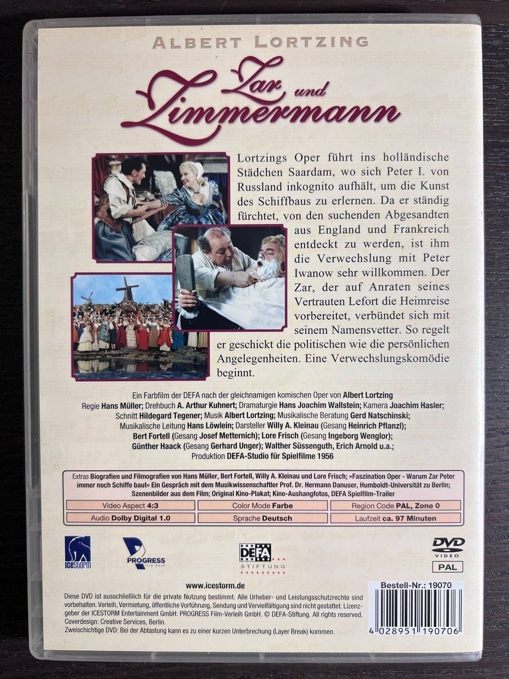 Tous les DVDs: Zar und Zimmermann – D'occasion à Zürich par FilmFreunde 1