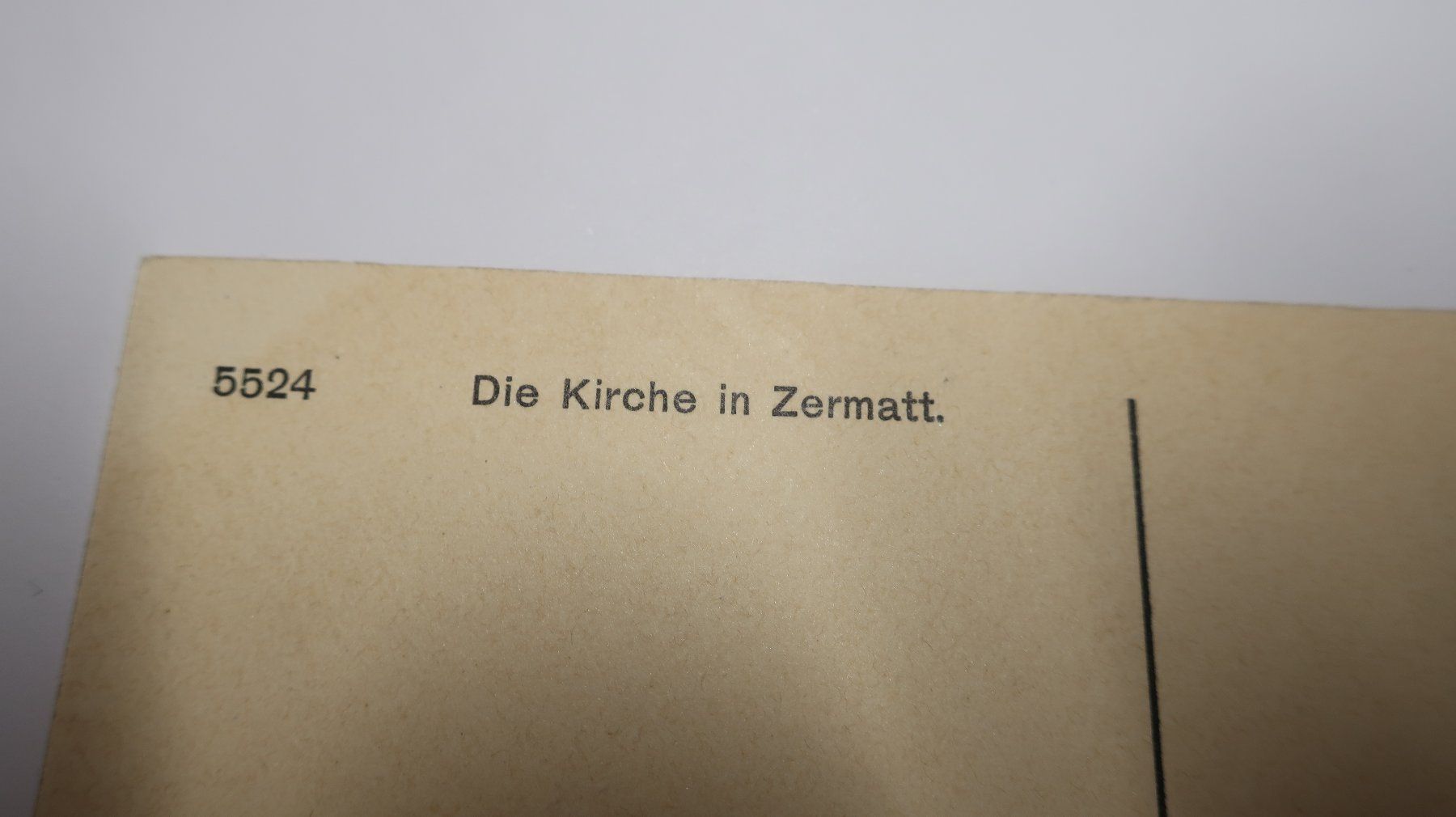 Cartoline postali: Die Kirche in Zermatt – Usato da Cormoret venduto da Pascalll2001 4