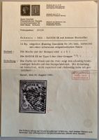 1852, Rayon III, No. 18, T5, Attest Hunziker, SBK 1000 Fr.