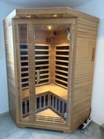 Cabine infrarouge 2 personnes bois naturel bon état