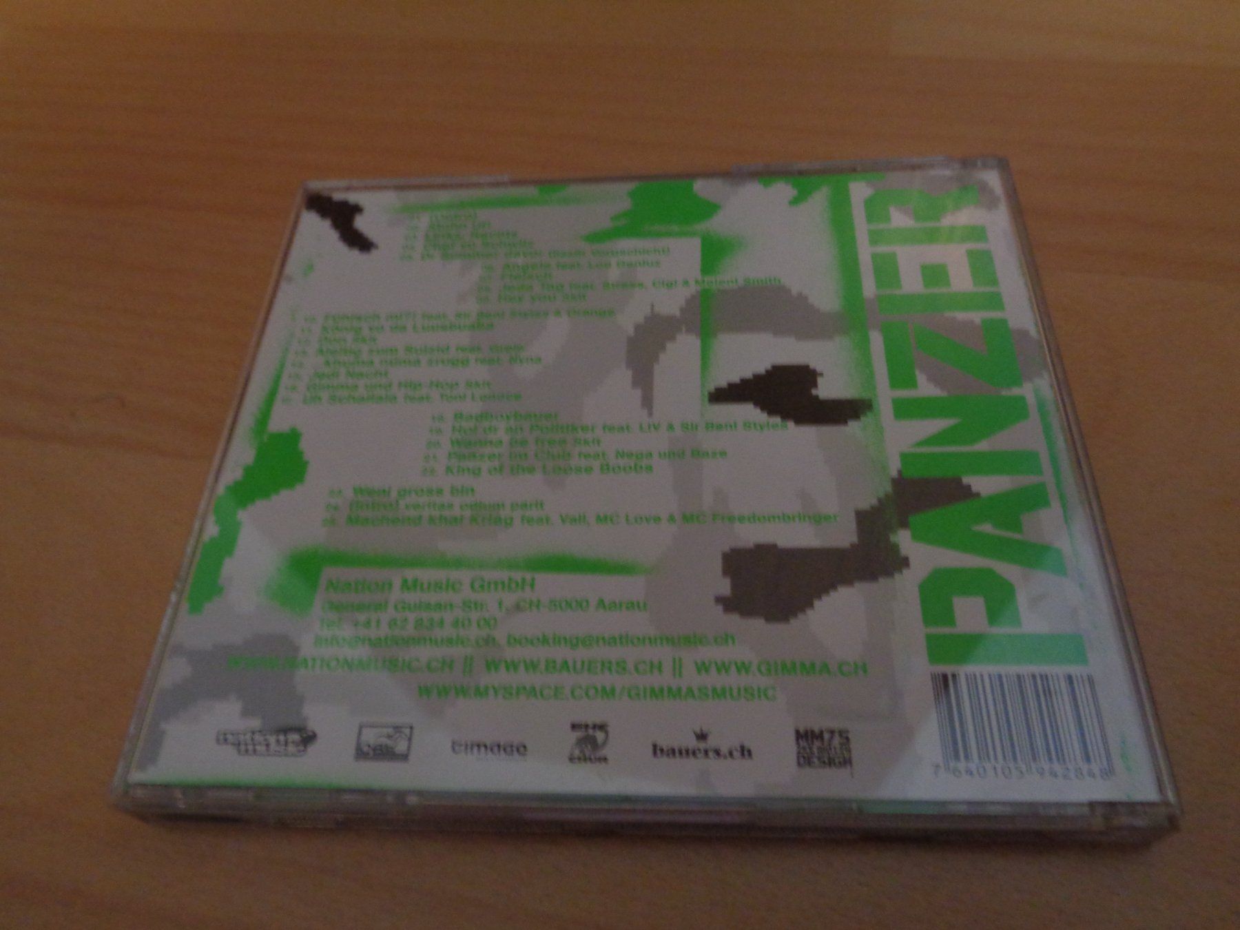 CD: Glimma - Panzer CD – Usato da Olten venduto da Disc-Ausverkauf 1