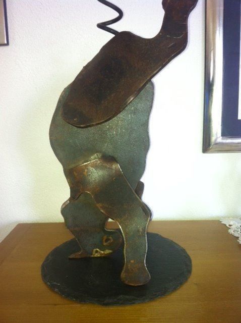 Sculture & Statue: Rolf Knie, Eisenskulptur "Elefant" 10/20 – Nuovo (secondo la descrizione) da Einsiedeln venduto da artgallery59 2