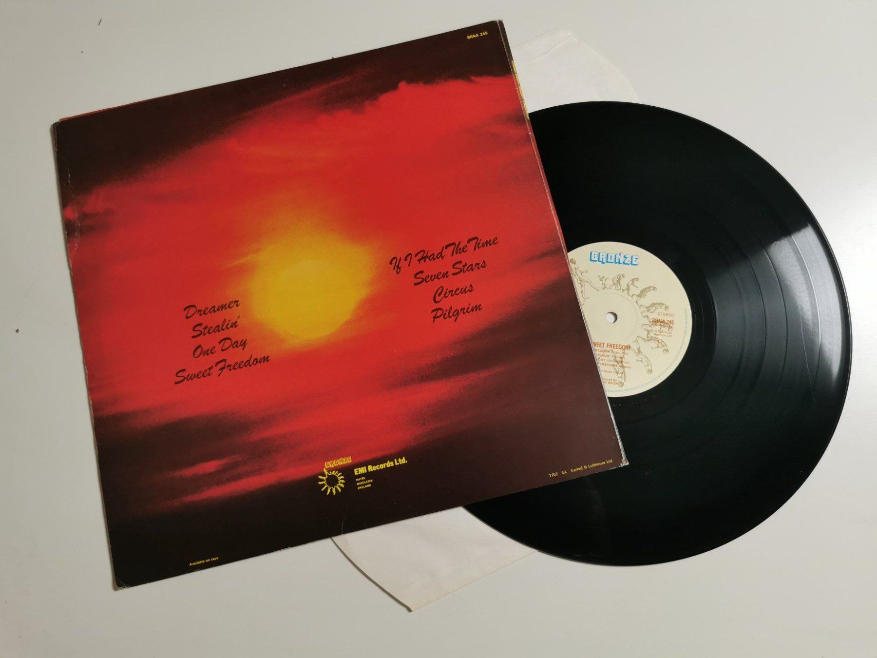 Dischi in vinile: Uriah Heep - Sweet Freedom – Usato da Grafenried venduto da Jukebox70 1