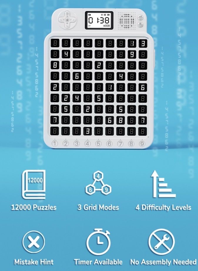 Jeux: Kenpio Intelligent Sudoku Machine – Neuf avec emballage d'origine à Lausanne par Pingouin14 3