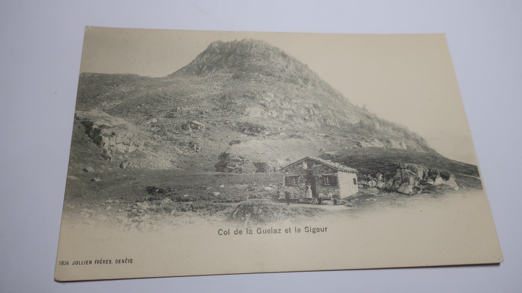 Cartoline postali: Col de la Guelaz et le Sigeur – Usato da Cormoret venduto da Pascalll2001 1