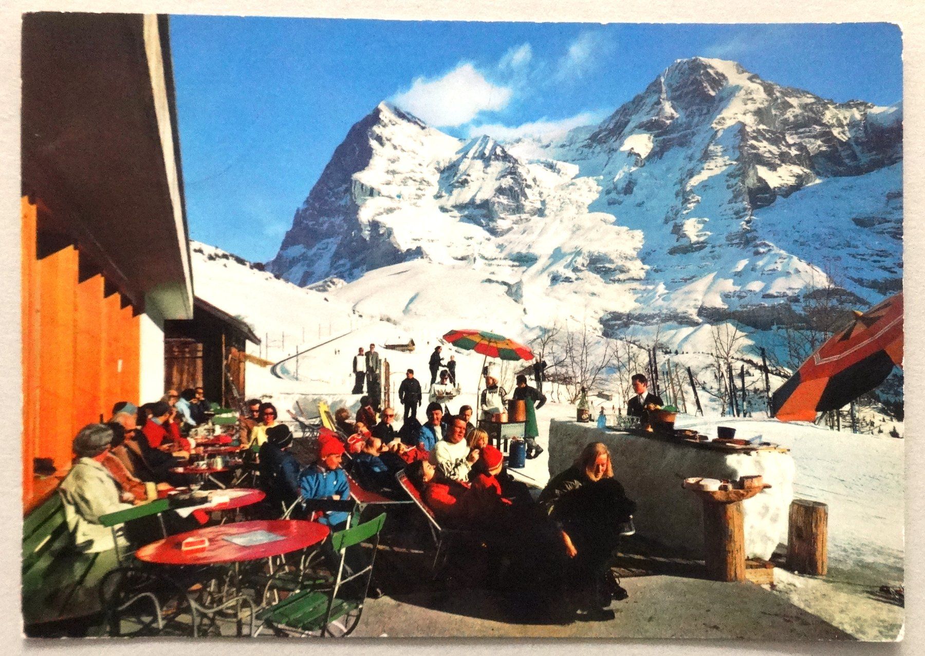 Ansichtskarten: Hotel Jungfrau, Wengernalp – Gebraucht aus Fétigny von Billy2miny