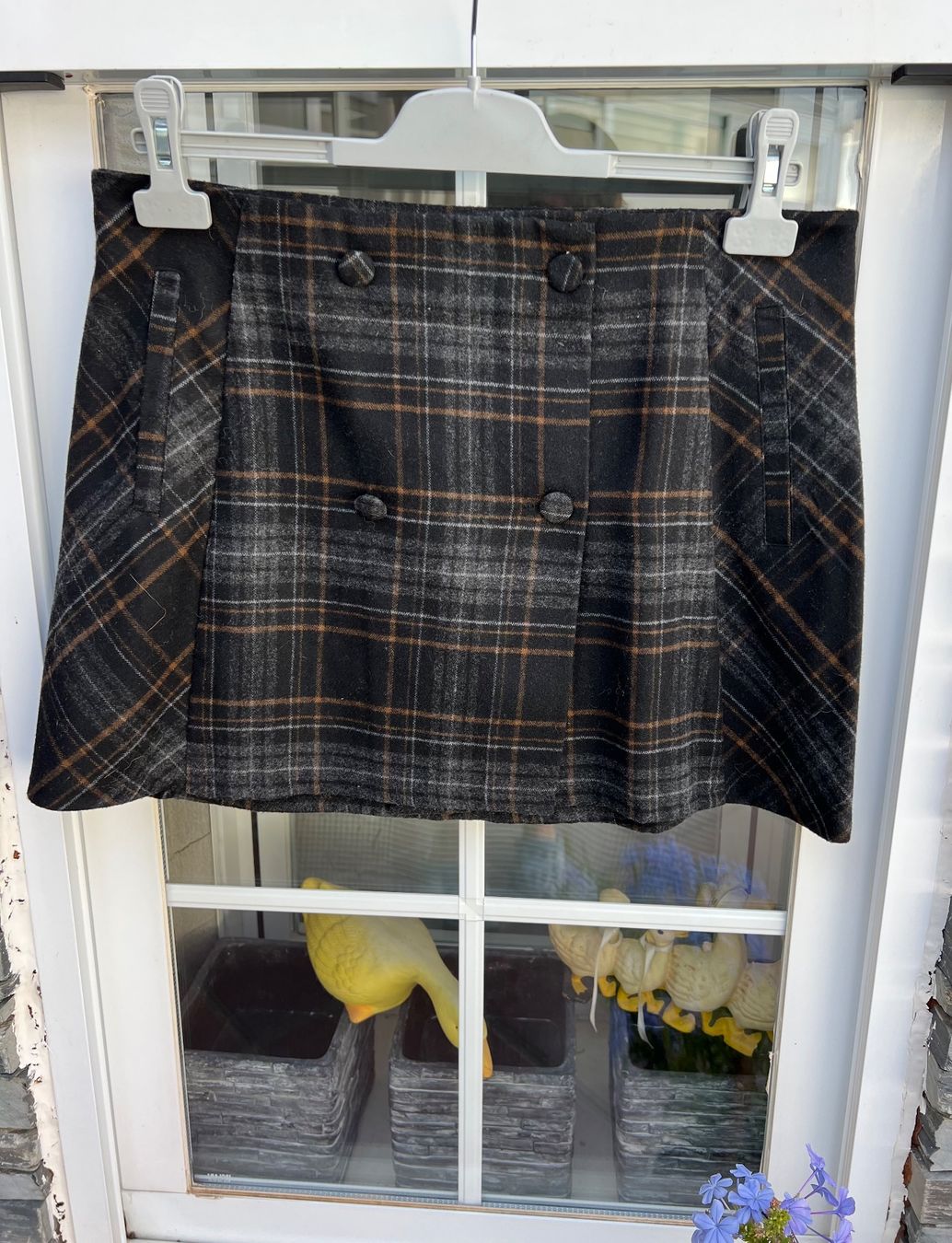 Pull&Bear Gonne: Pull&Bear flannel wrap skirt – Nuovo (secondo la descrizione) da Tagelswangen venduto da fireiceprincess 1