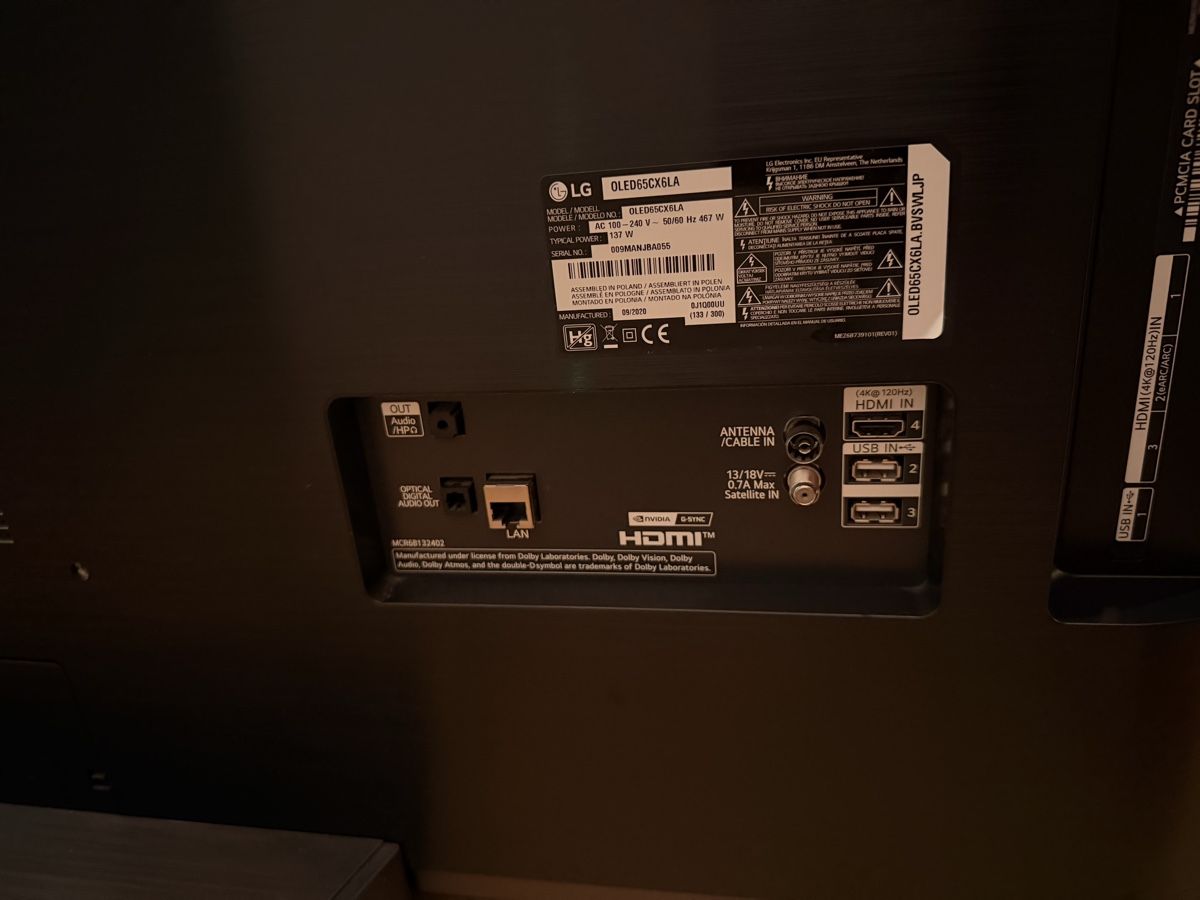 Televisori: LG OLED65CX6LA (2020) – Usato da Pfyn venduto da T0RL0C 3