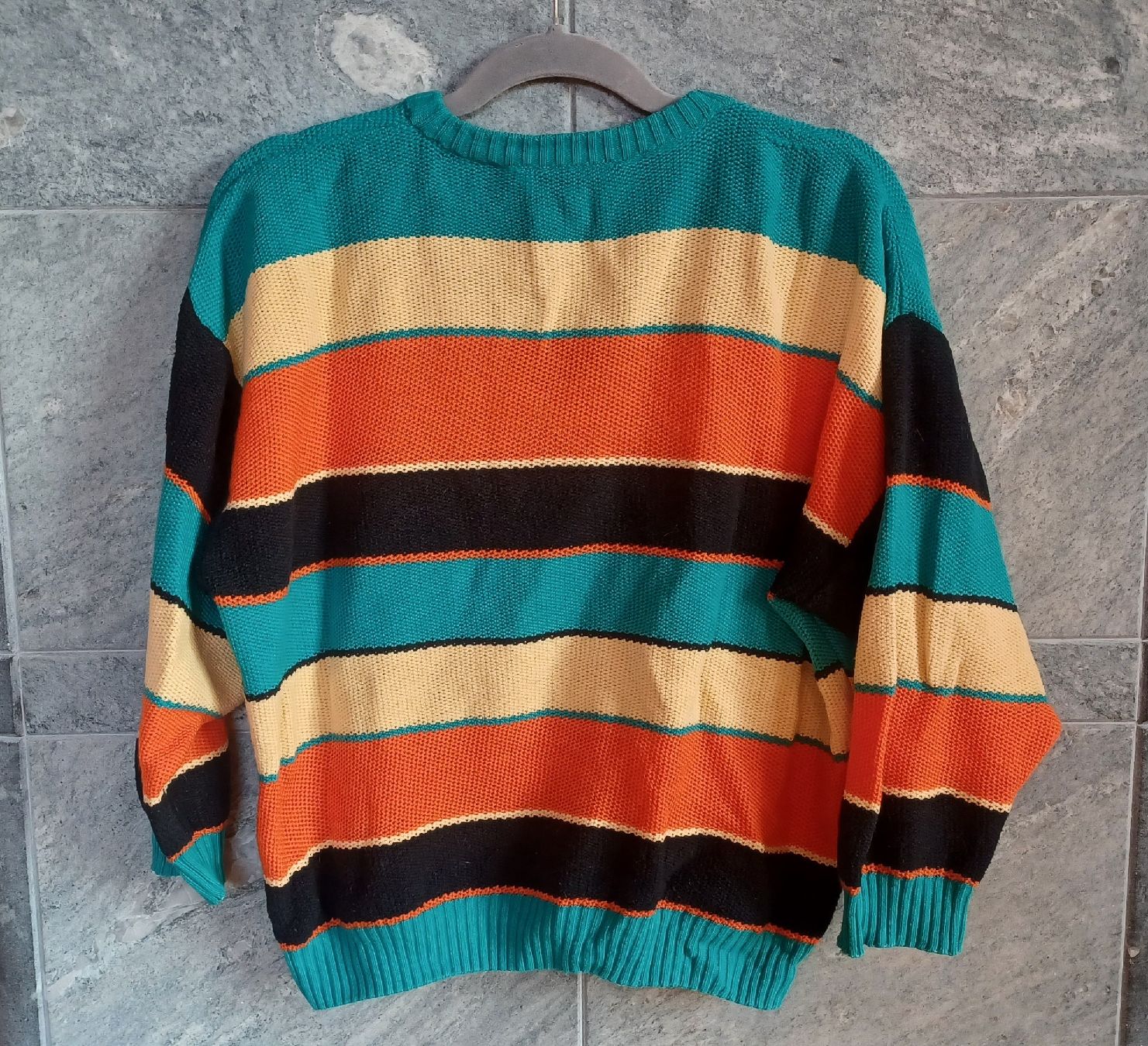 Maglioni & Felpe: Vintage Pullover gestreift Grösse M - L 100% Cotton – Usato da Burgdorf venduto da Damlaf_9 1