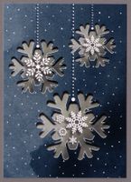 2024_GRATIS-KARTE der POST_Weihnachten 2024 - Schneekristall