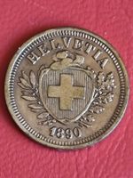 1 RAPPEN SCHWEIZ - JAHR 1890 - RAR