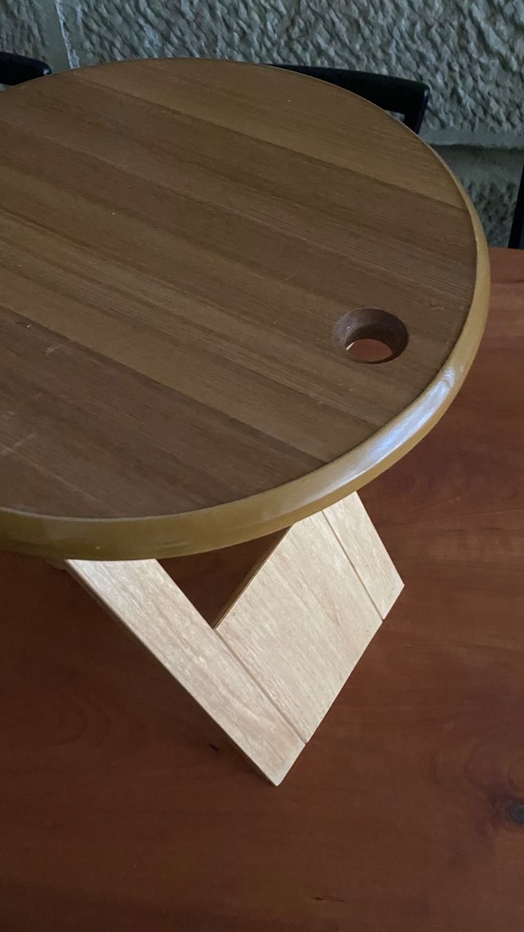 Hocker: Originaler Klapphocker Tallon oder Reed 70er Jahre – Gebraucht aus Bern von Ensadinado 1