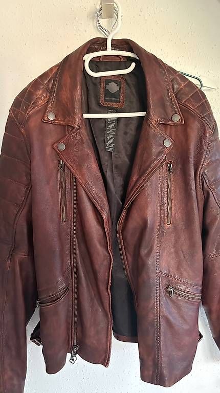 Harley-Davidson Giacche: Exklusive Harley-Davidson Lederjacke aus Chicago – Usato da Emmenbrücke venduto da Tomssen