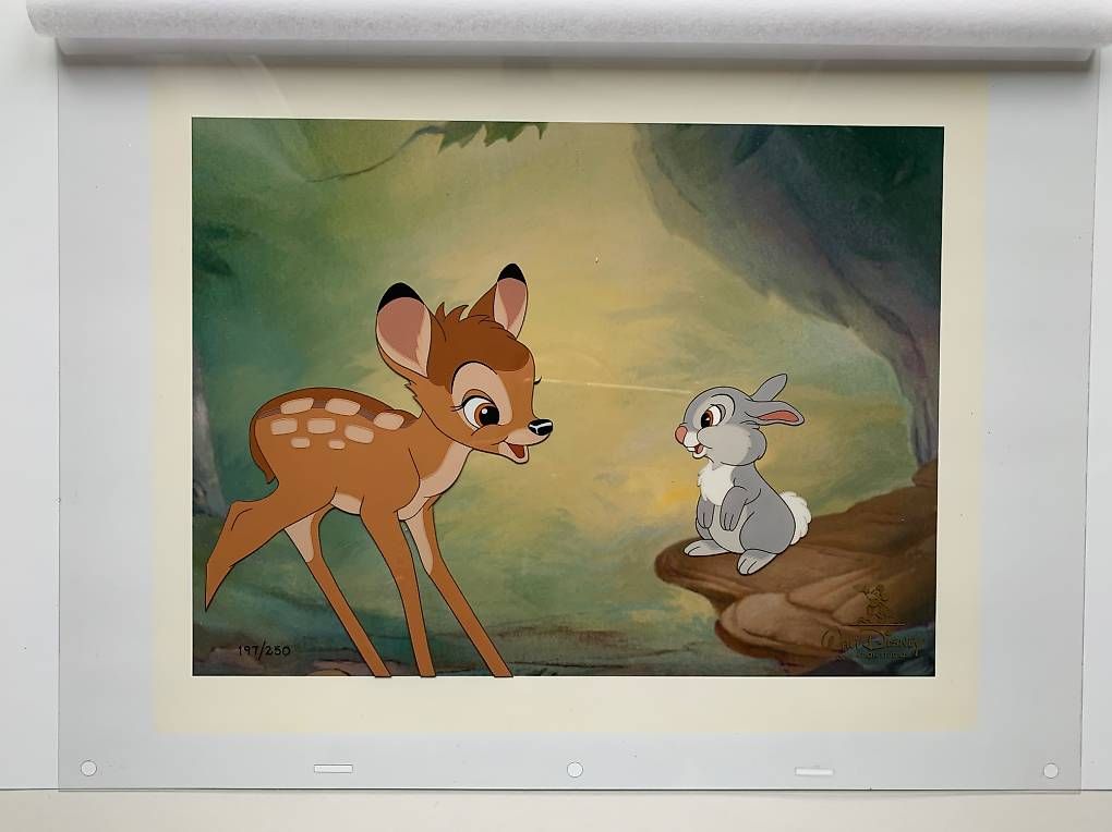 Foto & Immagini: Limitierte Original Ink-Cel von Disney "Bambi" – Nuovo e nell'imballaggio originale da Neftenbach venduto da Zimmi013 1
