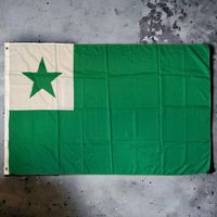 Drapeau Espéranto symbole de la langue internationale 150x90