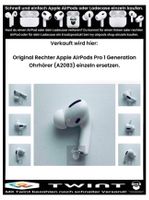 AirPods Pro 1 Gen. Rechter A2083 Ersatz Einzeln Fabrikneu