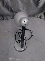 Graue Schreibtischlampe, gebraucht, flexibel, Top Zustand