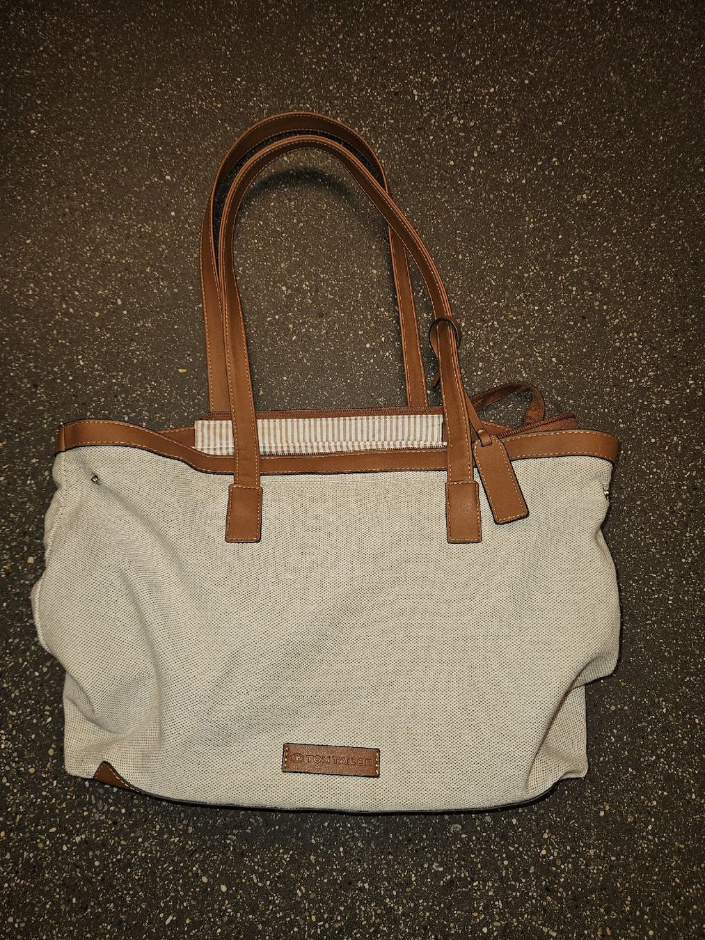 Tom Tailor Borse da donna: Tom Tailor Tasche beige braun   – Nuovo (secondo la descrizione) da Anwil venduto da tamoos 2