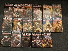 intégrale 17 tomes- Attaque des titans before the fall