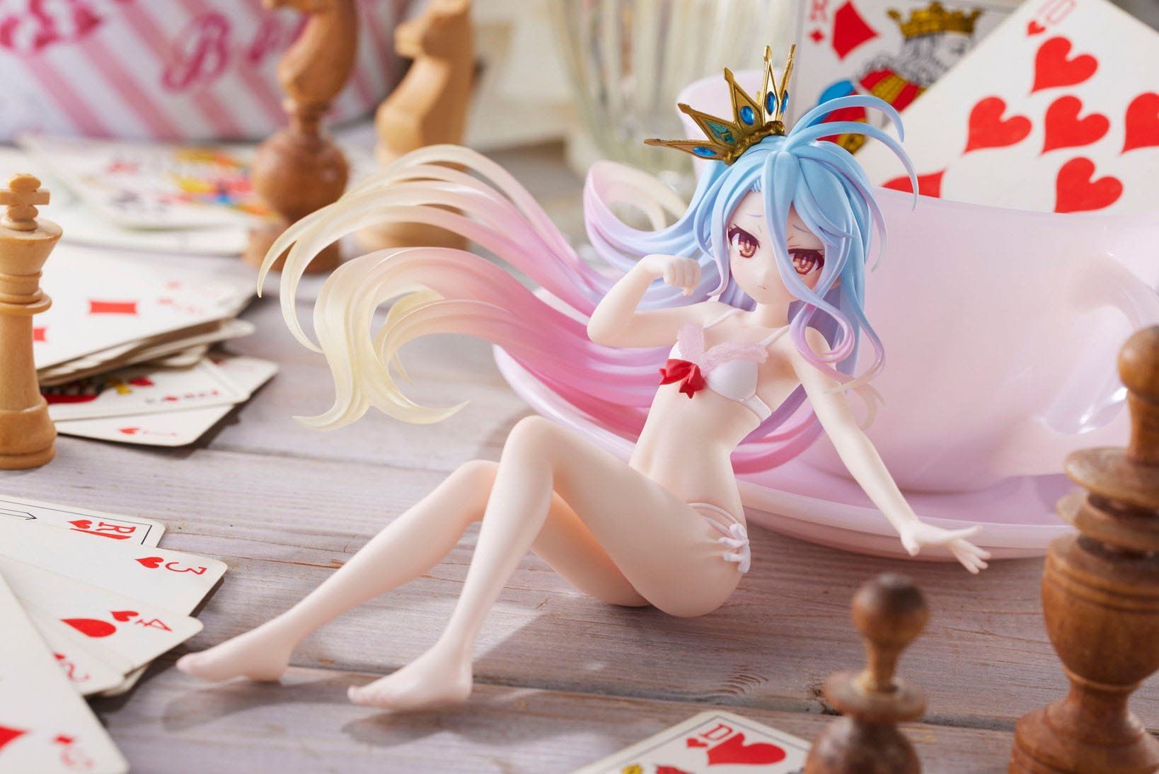 Statuette: No Game No Life statuette PVC Shiro – Nuovo e nell'imballaggio originale da St-Imier venduto da ATTAKSHOP 1