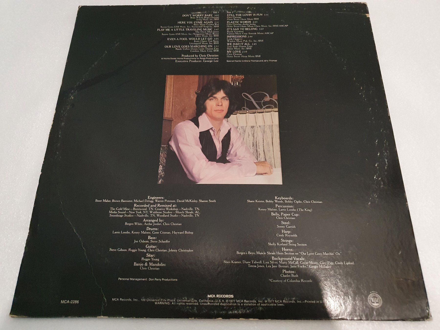 Schallplatten: B.J. Thomas – B.J. Thomas – Gebraucht aus Uster von Vinyl-Leidenschaft 1