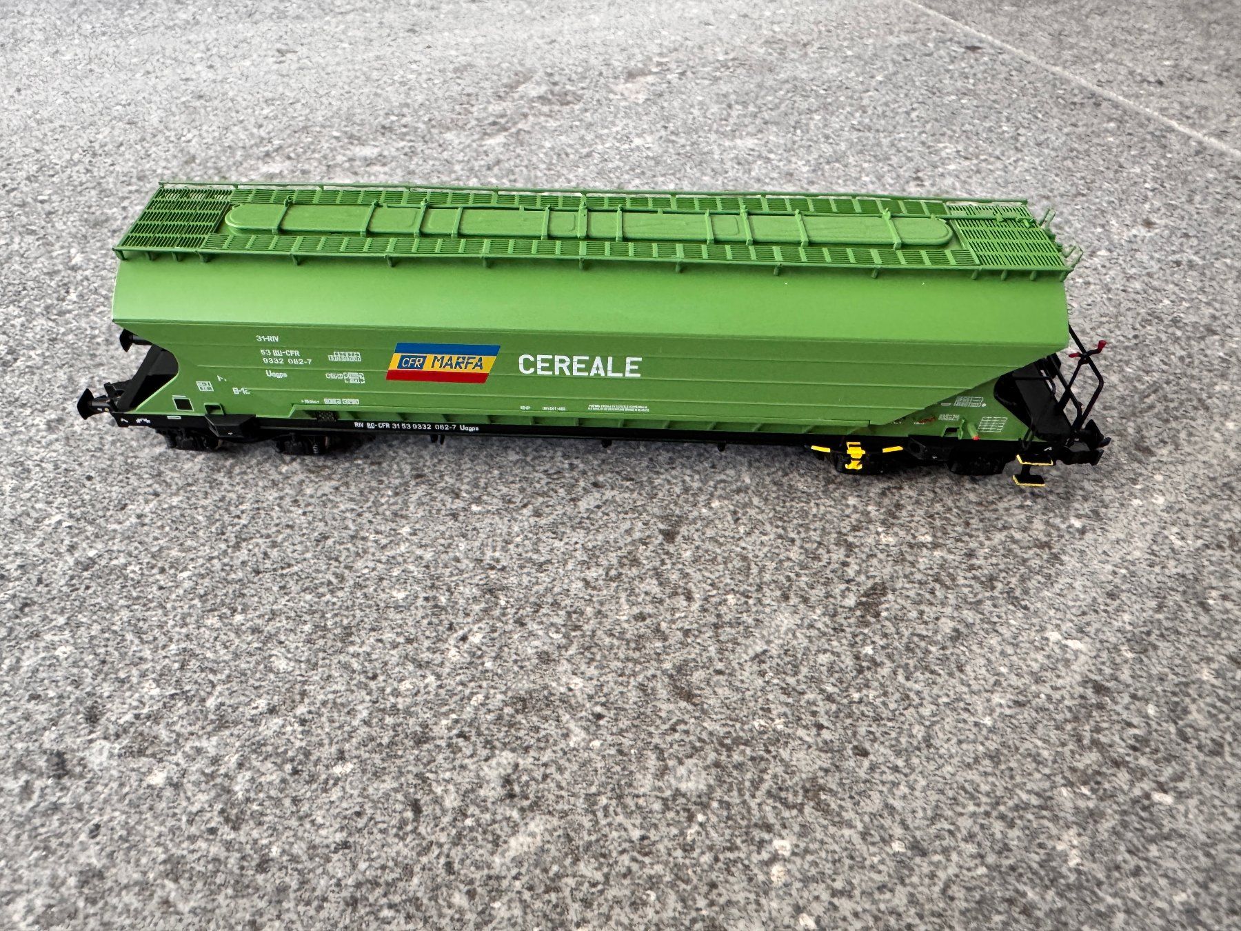 Albert Modell Trains électriques: Albert-Modell 933018 RO-CFR Uagps Getreidewagen – D'occasion à Basel par szbdsfrjs