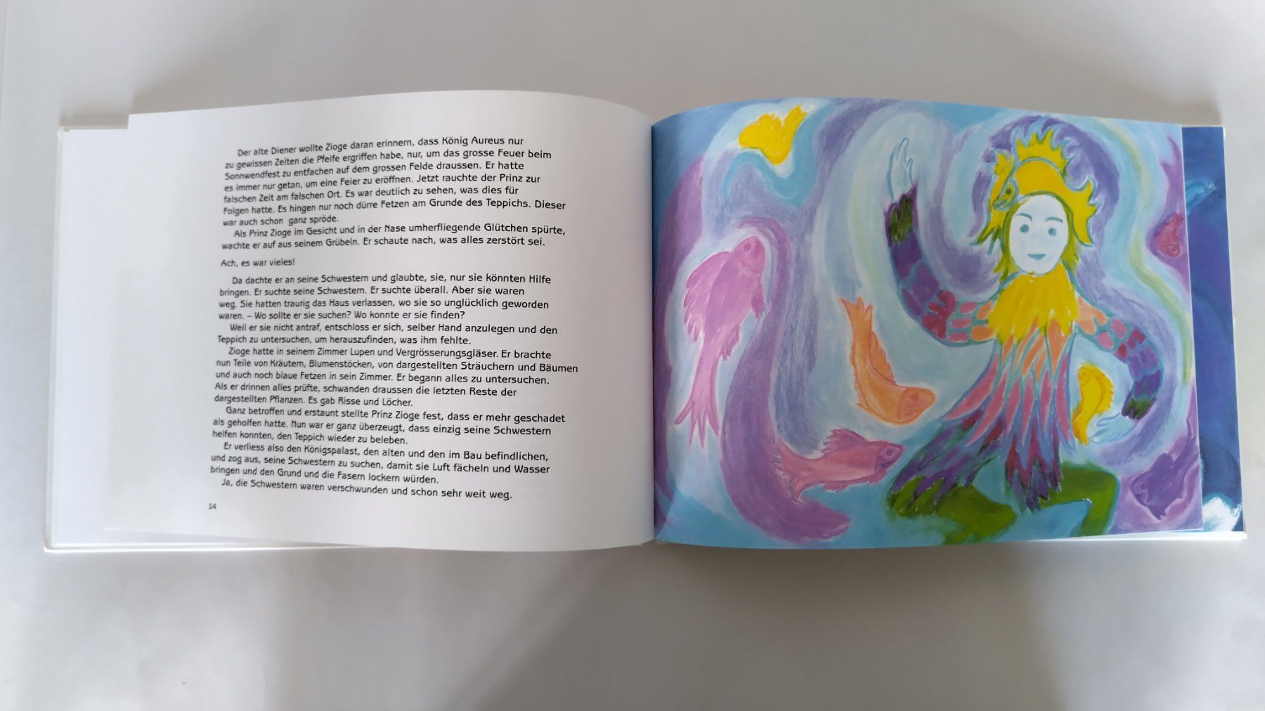 Bücher: Der Wundersame Teppich / Bilderbuch Luft, Wasser und Erde – Gebraucht aus Bellach von JingleJerry 3