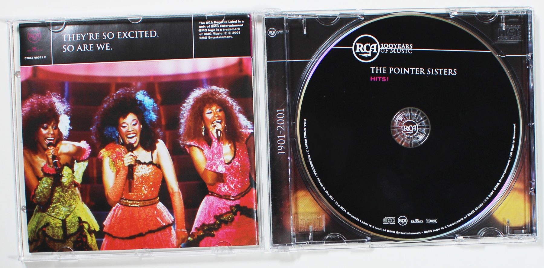 CDs: CD - THE POINTER SISTERS - HITS! Best of... – Gebraucht aus Brüttisellen von Collector-Corner 1