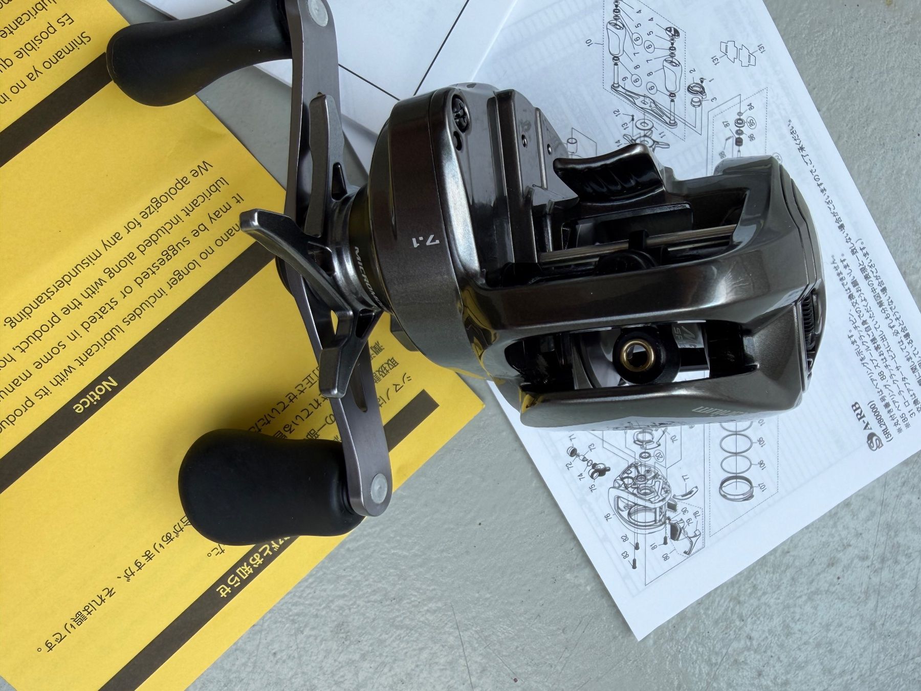 Shimano Tamburi & Mulinelli: NEU Shimano Metanium HG LEFT 2020 – Nuovo e nell'imballaggio originale da Luzern venduto da sau_m57c 5