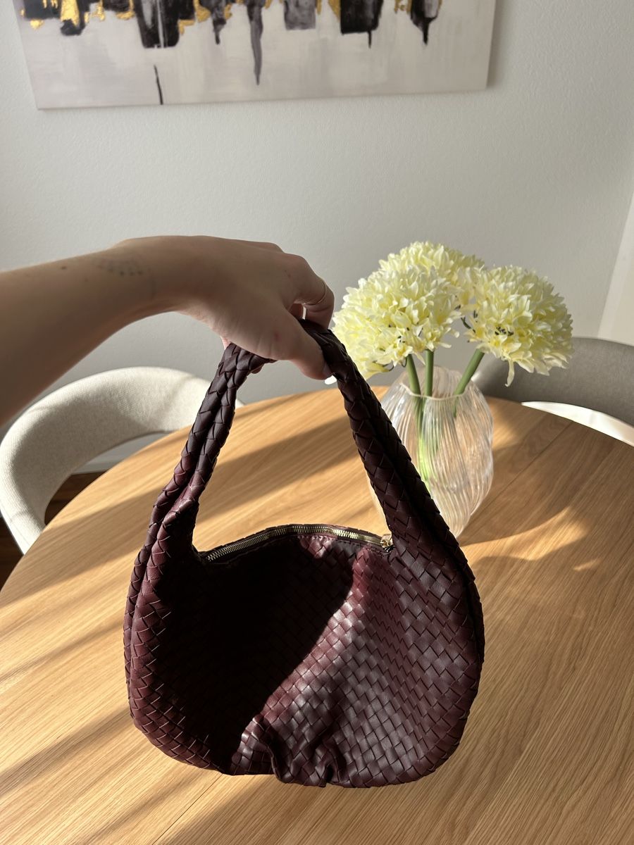 Borse da donna: Handtasche geflochten dunkelrot  – Usato da Chur venduto da faja7000 2