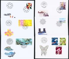 2024: FDC-Sammlung der Schweizer Post gemäss Beschreibung
