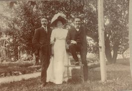 Privatfoto, Unikat, Mode, Hut, 1910