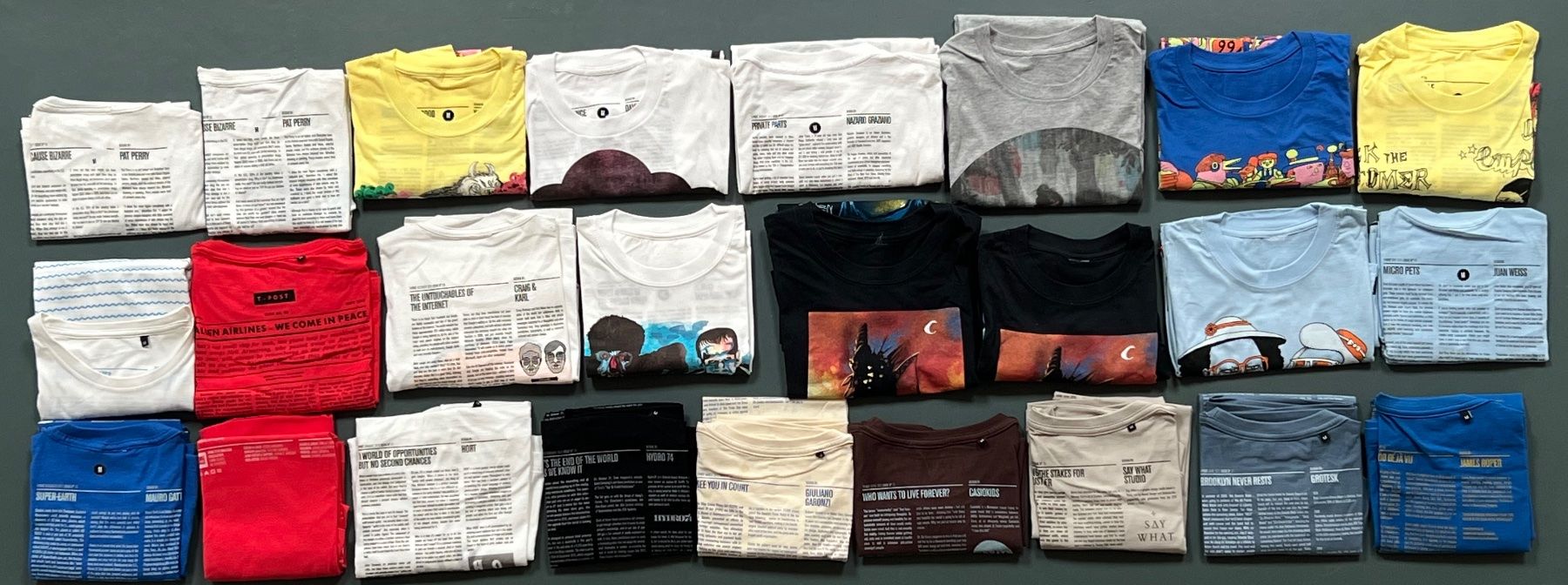 T-Shirts: T-post.com Special T-Shirts mit Background - Grösse M – Neu (gemäss Beschreibung) aus Münsingen von Omasaki 1