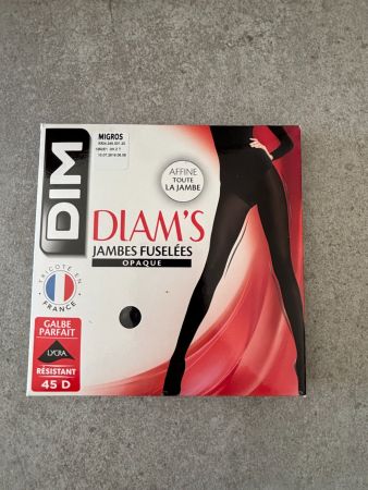 Dim Diam's Jambes Fuselées Opaque 45D renforcé taille S
